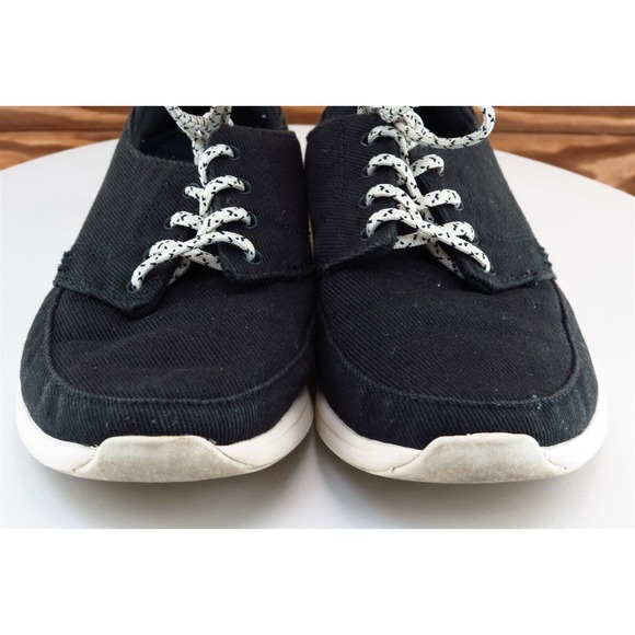 Reef Women‎ Sz 6 M Black Lace Up Running Fabric Shoe - Picture 2 of 8